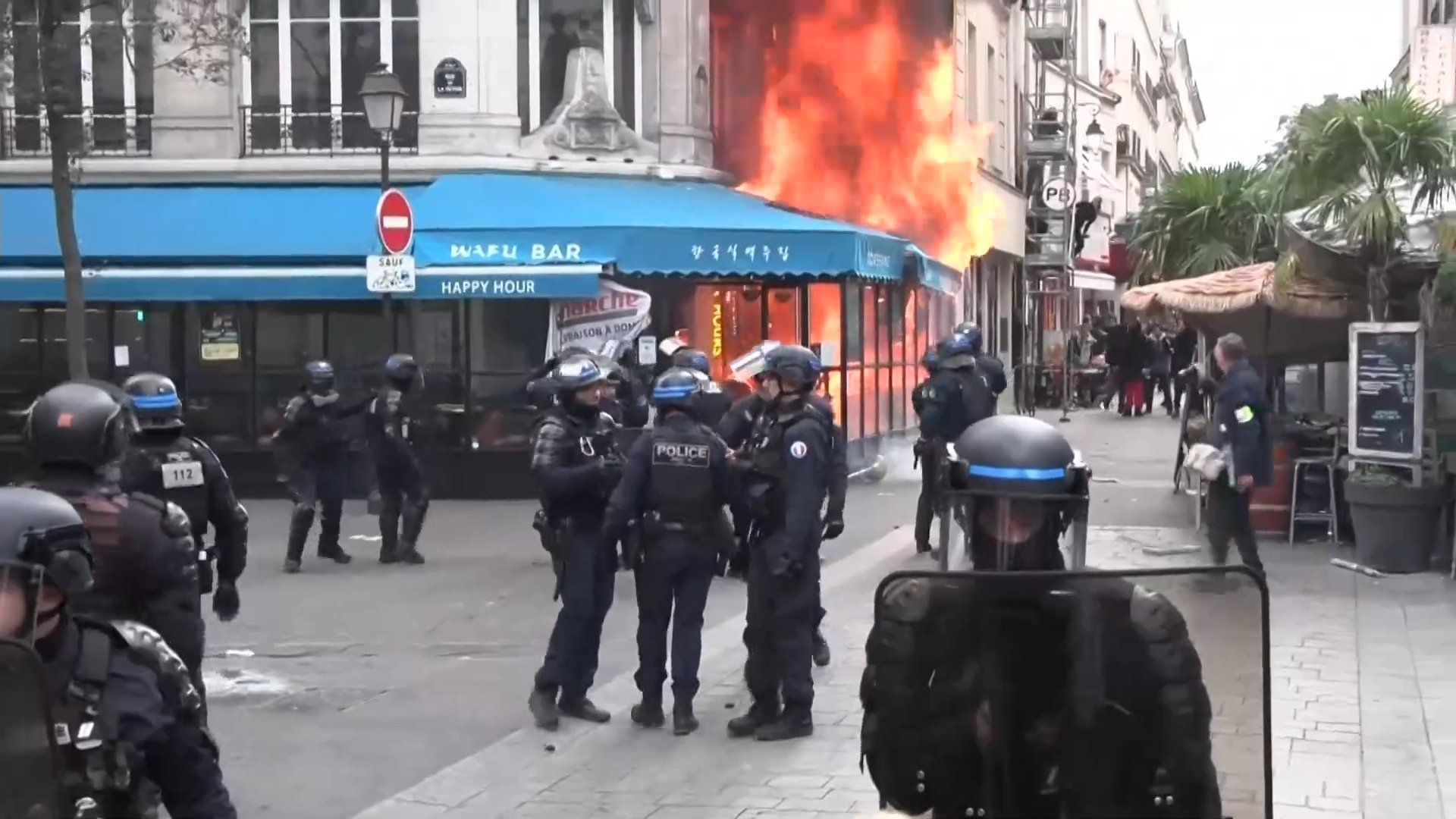 France : la mobilisation « Bloquons tout » secoue plusieurs villes, près de 300 interpellations